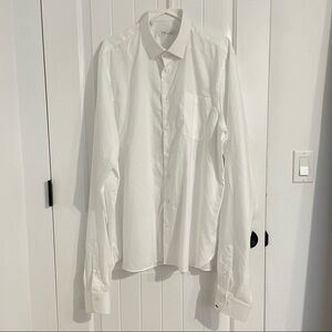 NWOT Nordstrom Signature Mens White Dress Shirt